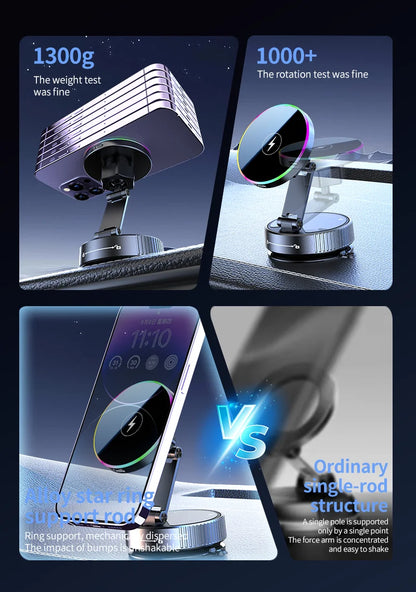 Fashionable Design Car Magnetic Wireless Charging Stand