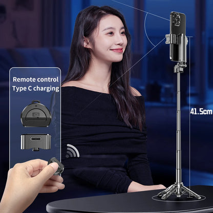 Portable Bluetooth Selfie Stick Tripod with Remote