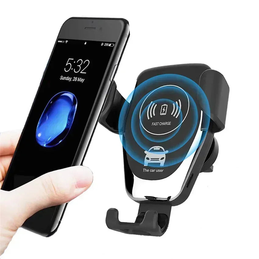 30W Fast Wireless Chargers Car Holder Charger