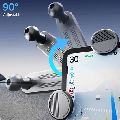 17mm Ball Head Car Screen Clip Phone Holder Base Car