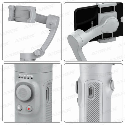 AXNEN 3-Axis Gimbal Handheld Self Stabilizer with Tripod