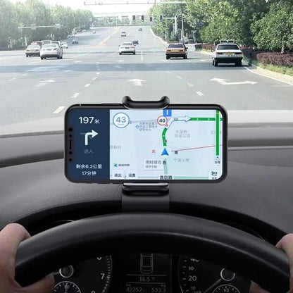 Car Dashboard Spring Chuck Phone Holder