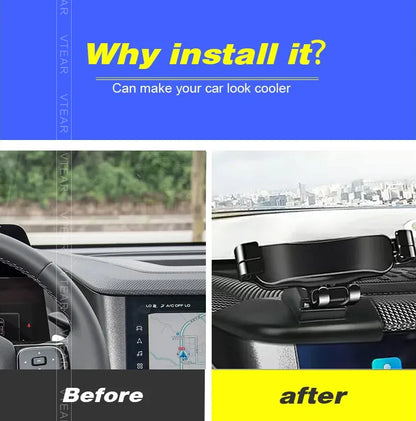 Vtear Adjustable Gravity Car Phoner Holder Support Mount Cover