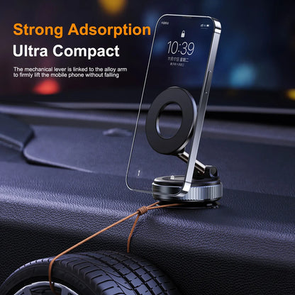 Folding Strong Magnet Magnetic Phone Holder 360° Rotation