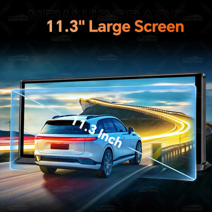 OBDPEAK K8 Pro Front 5K Rear 1080P Dash Cam Camera