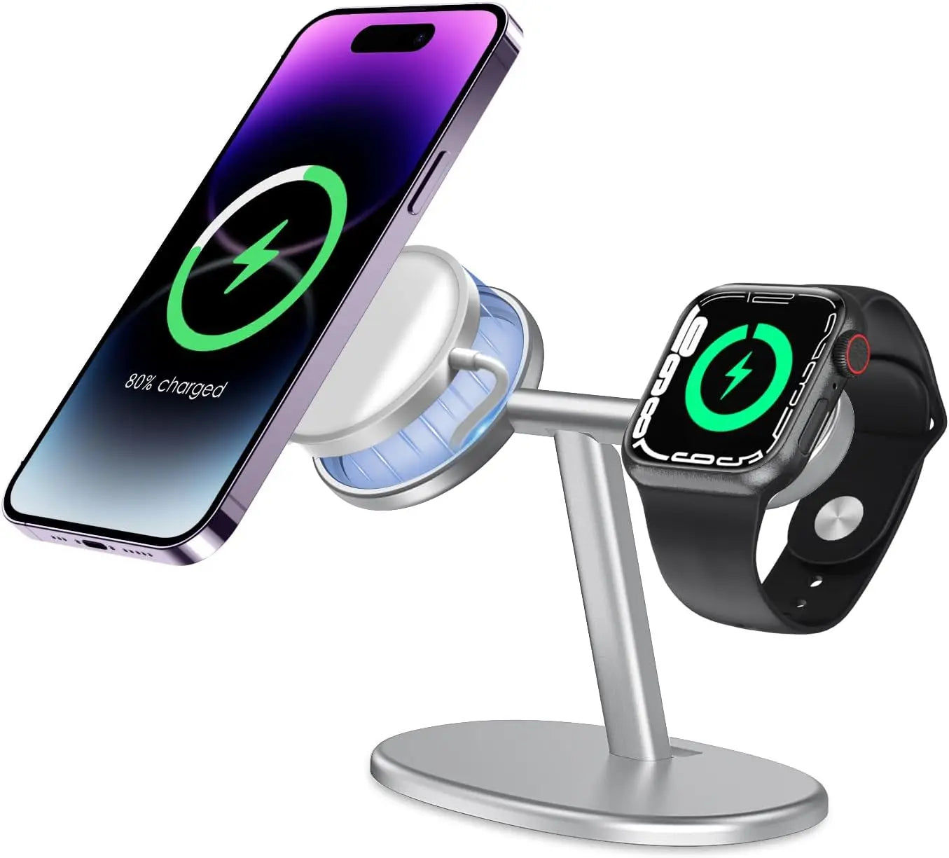 2-in-1 MagSafe Charging Cradle Dock