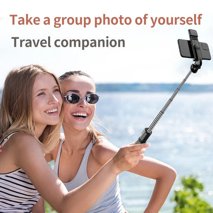 Bluetooth Selfie Stick Tripod Desktop Stand Phone Holder