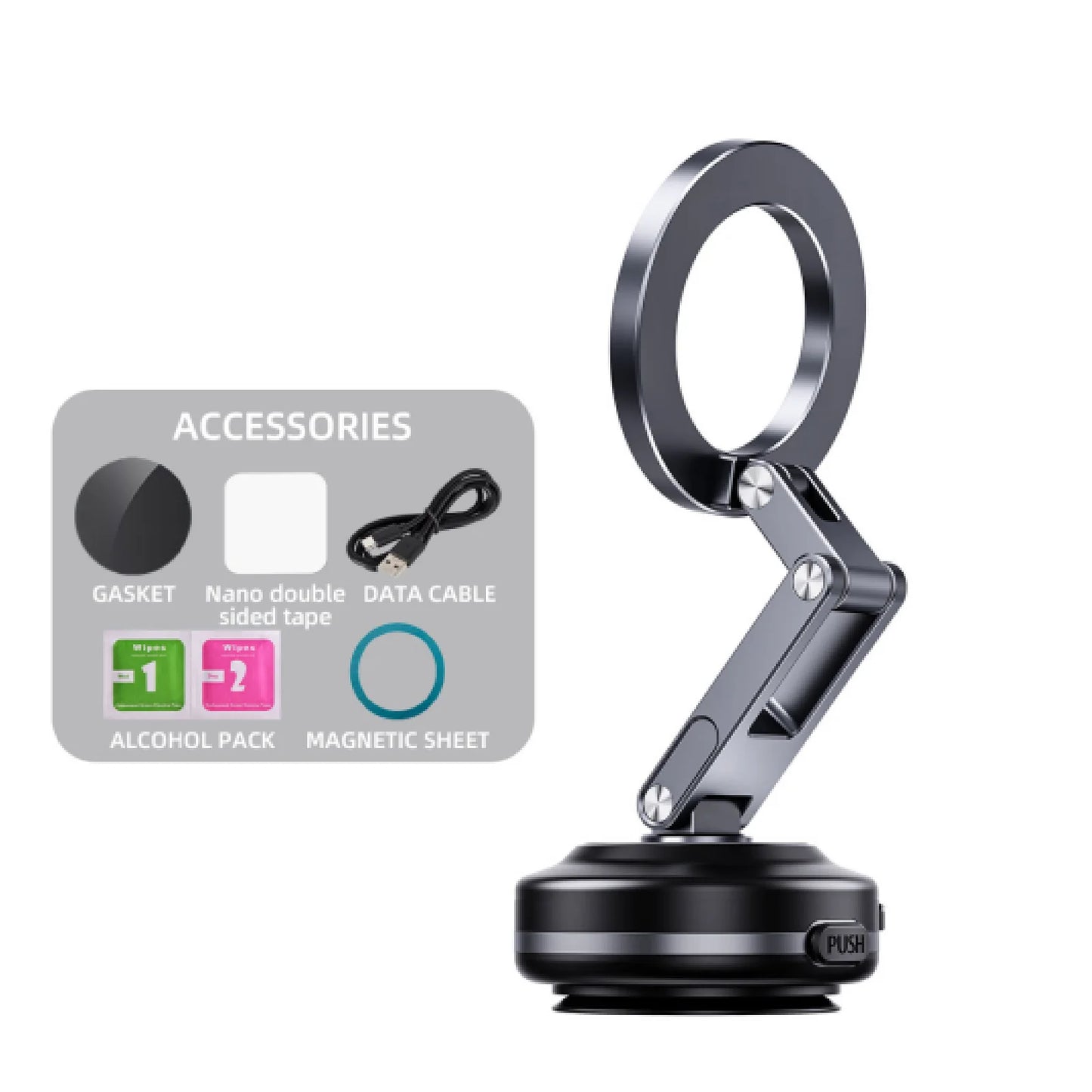 Magnetic Phone Holder Mobile Phone Support Car Dashboard