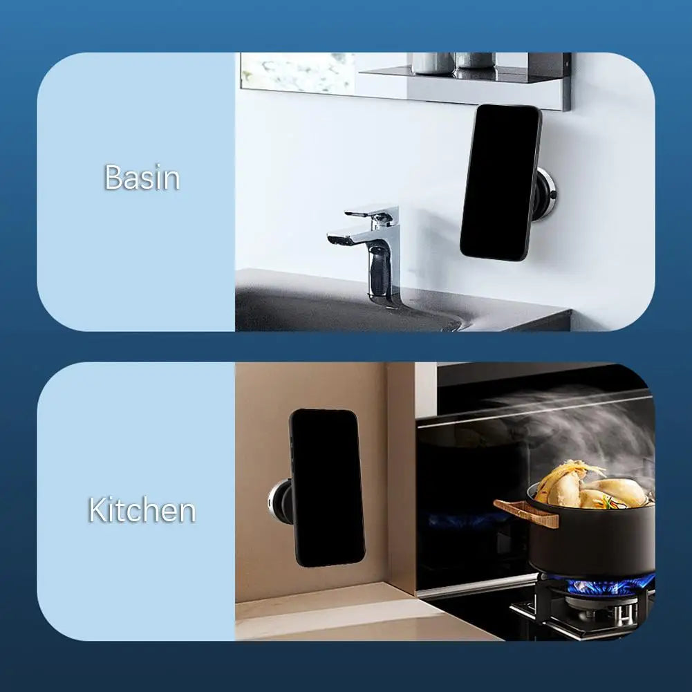 Car Magnetic Vacuum Adsorption Bracket Car Portable