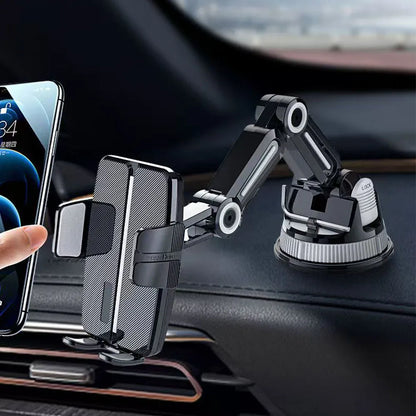 Adjustable Flexible Arm Car Phone Mount with Strong Suction Cup