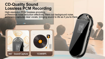 Upgraded AI Voice Recorder, 72 Languages, 99.91% Accuracy