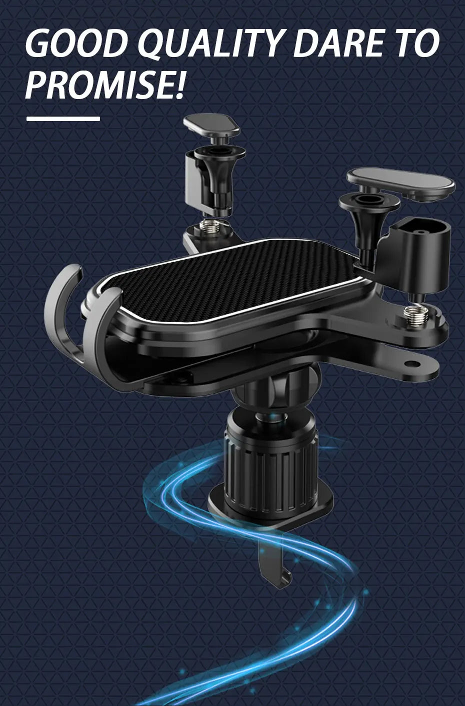 SEAMETAL Gravity Car Phone Holder Mobile Phone Stand