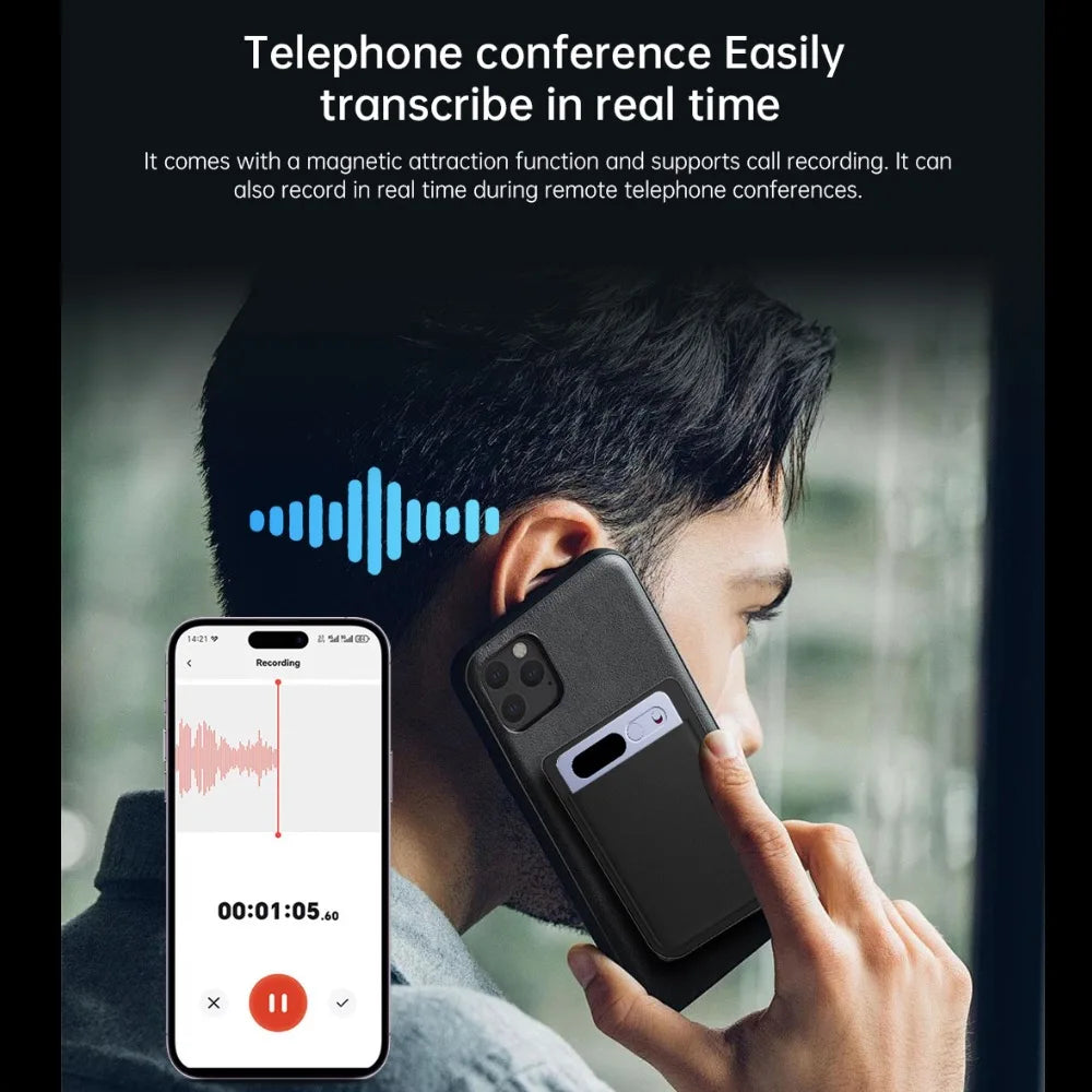 Note Voice Recorder Case Support 118 Language Recorder AI