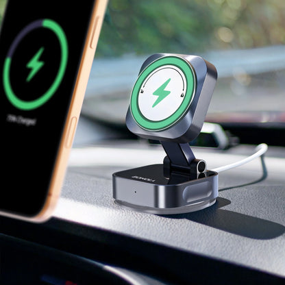 Bonola Suction Cup Car Wireless Charger Foldable Suction Stand