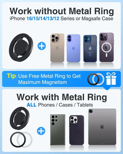 For Magsafe 360 Degree Car Dash Phone Holder for Driving Navigation