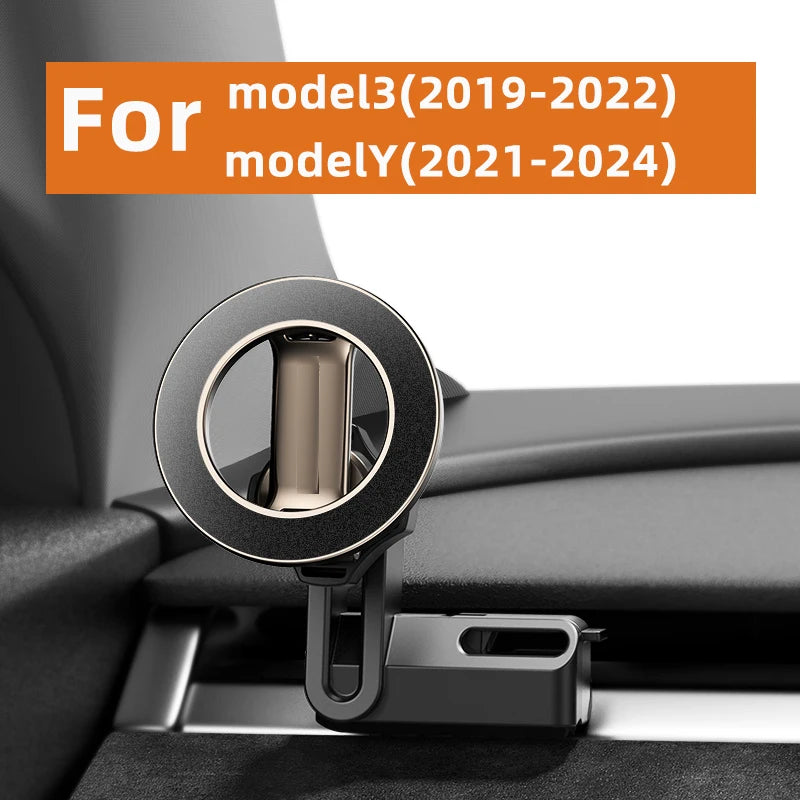Adjustable Magnetic Car Phone Holder Mount for Tesla Model 3 Highland