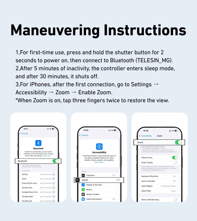 Phone Camera Shoot Hand Grip Magnetic Phone Holder