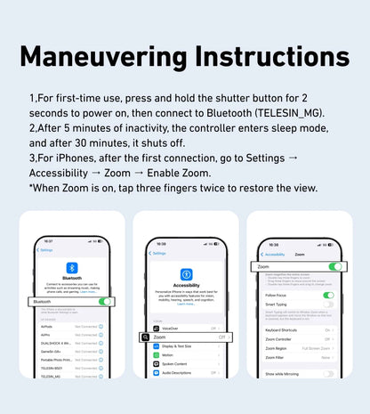 Phone Camera Shoot Hand Grip Magnetic Phone Holder