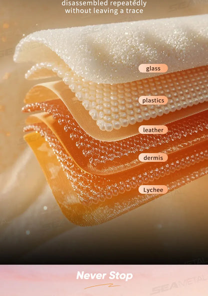 SEAMETAL Car Phone Holder Mount 360° Rotatable Wireless Charger