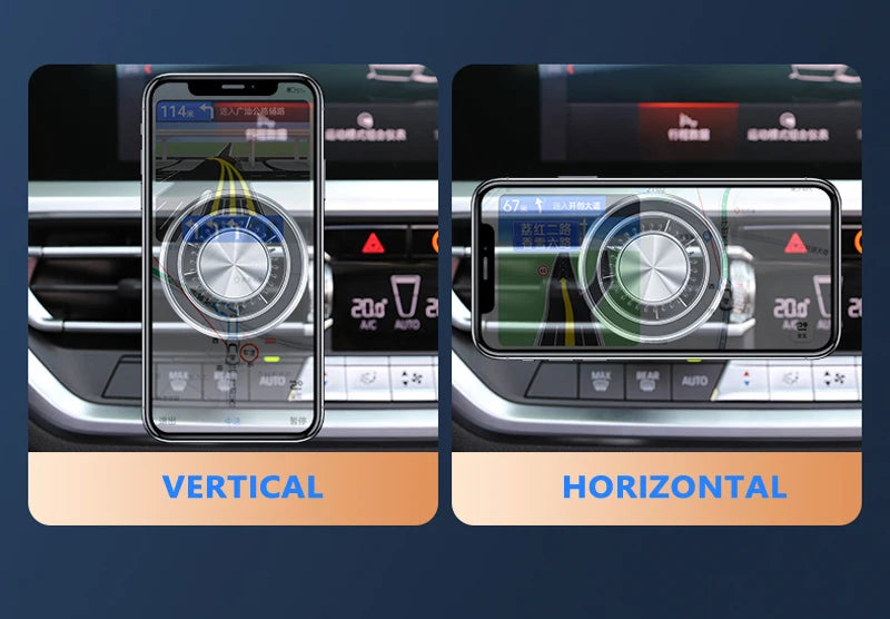 Magnetic Phone Holder Compatible With MagSafe Car Mount