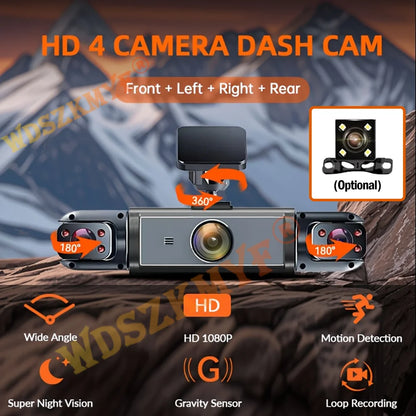 Car DVR 1080P Video Recorder 360°Dash Cam for Car