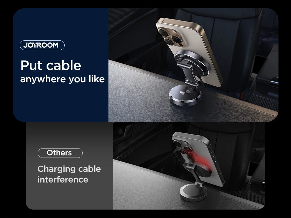 Joyroom Magnetic Car Phone Mount Holder Charger Phone Mount