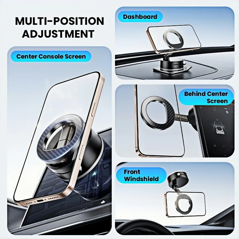 Mobile Phone Stand Vacuum Adsorption Foldable Rotation