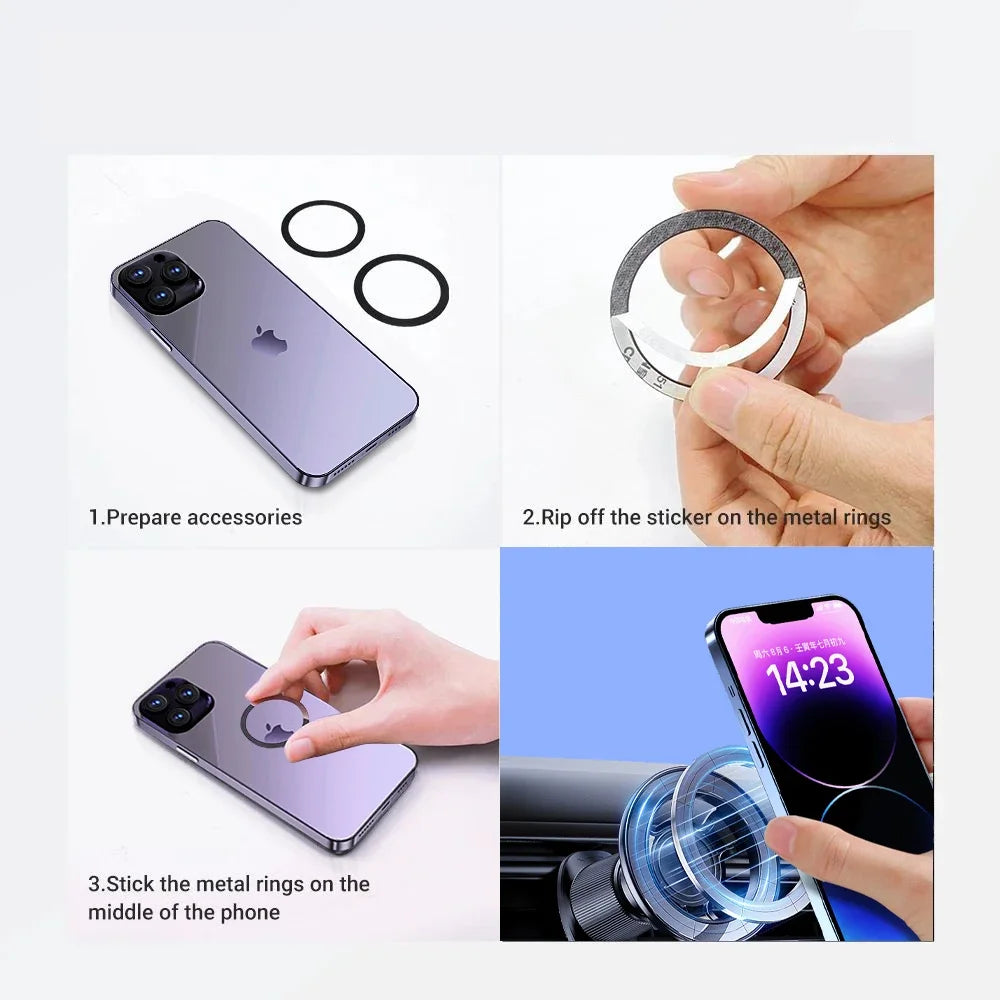 Magnetic Car CD Slot Mount Magsafe Phone Holder Universal