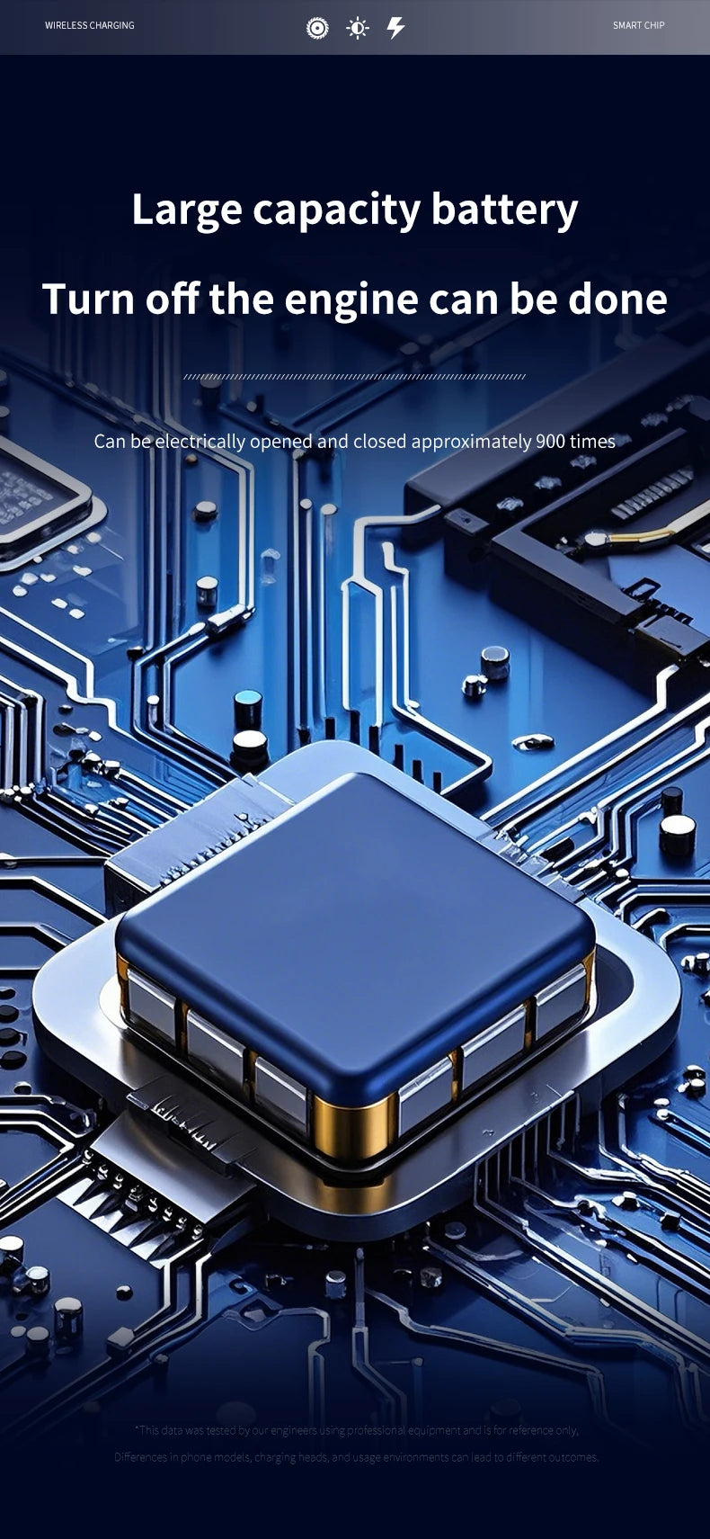 66W Magnetic Head Charger Car Mobile Phone Holder