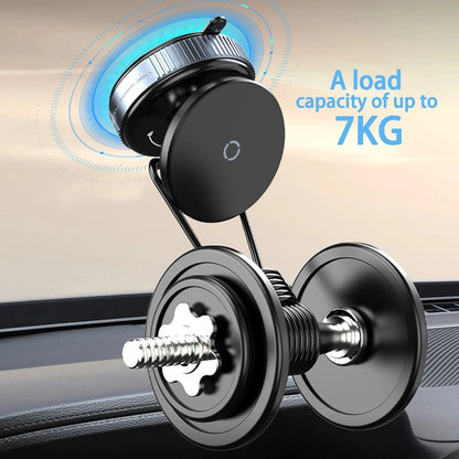 Magnetic Suction Phone Mount 360° Adjustable Vacuum Foldable Phone Holder