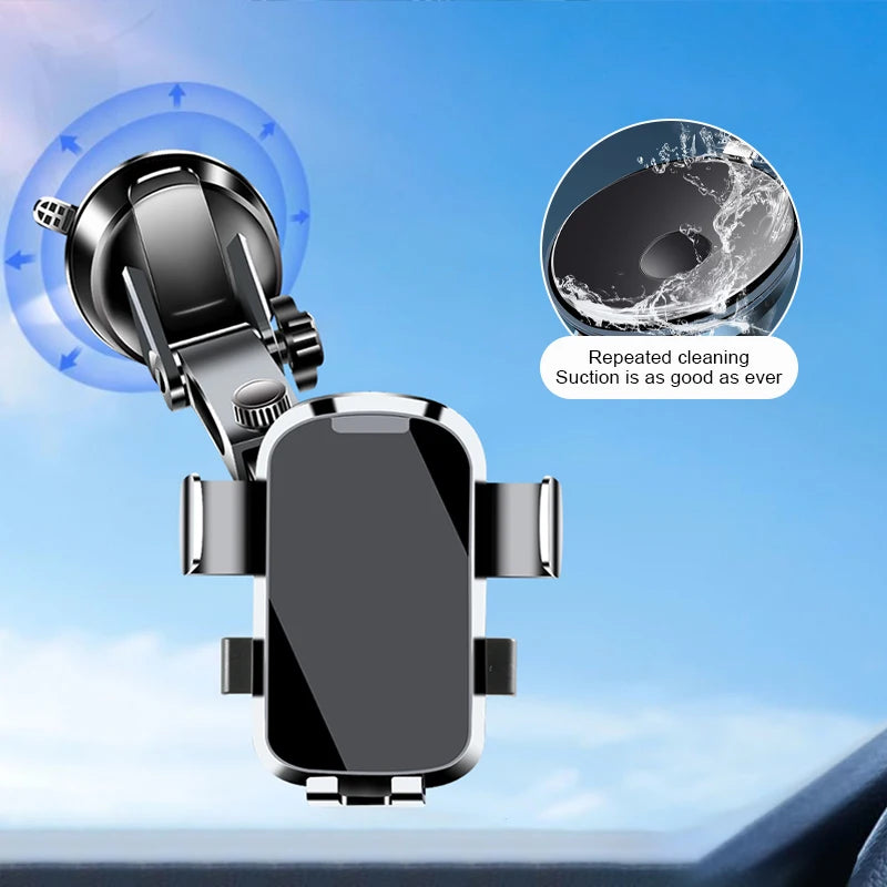 SEAMETAL Dashboard Phone Holder for Car Stable Suction Cup