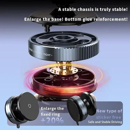Magnetic Car Mount Mobile Phone Holder Vacuum Adsorption
