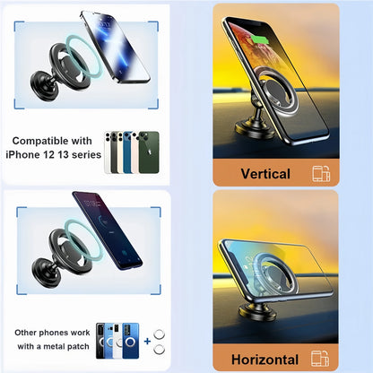 Magnetic Car Phone Holder Universal Air Vent/Dashboard Mount