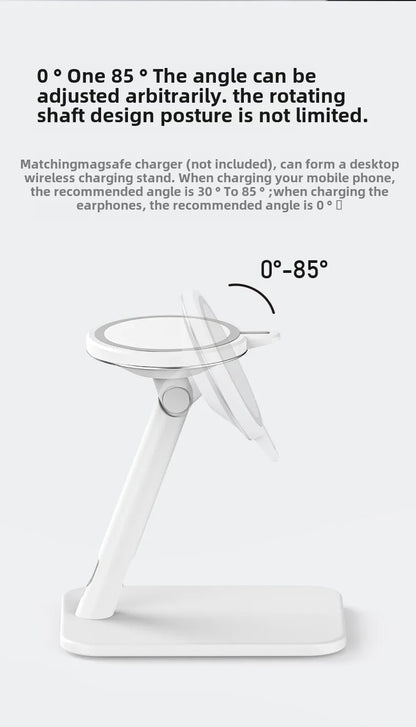 Magnetic Phone Holder Stand with Wireless Charger
