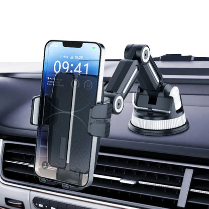 Adjustable Flexible Arm Car Phone Mount with Strong Suction Cup