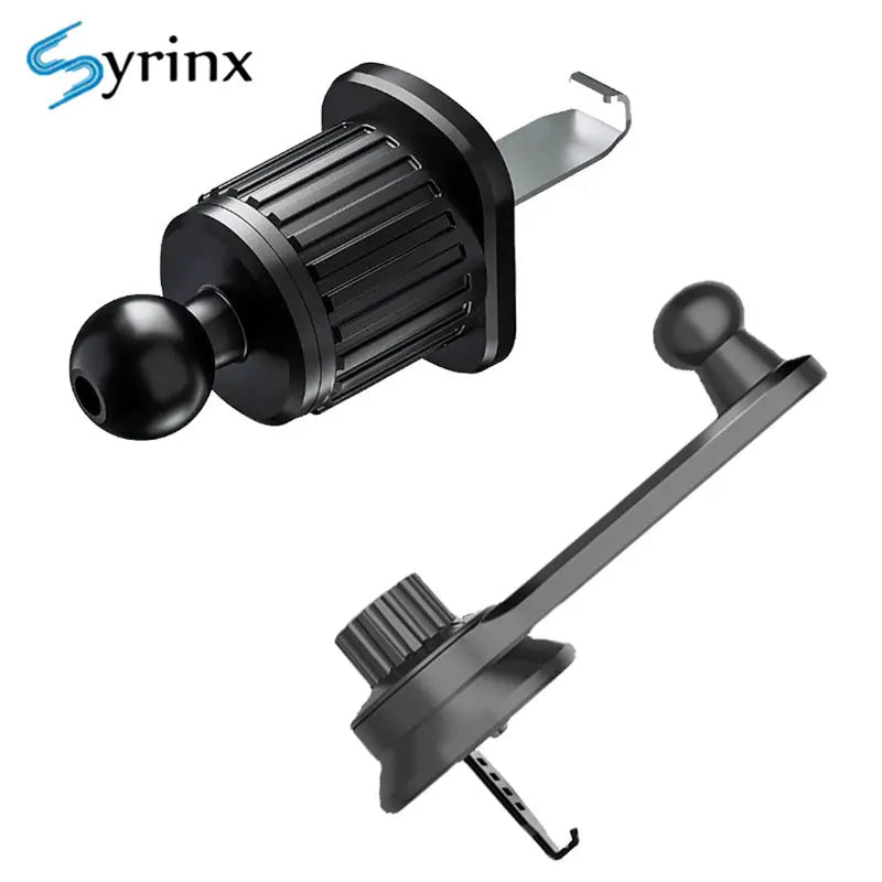 Car air outlet mobile phone holder extension arm rotary