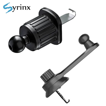 Car air outlet mobile phone holder extension arm rotary