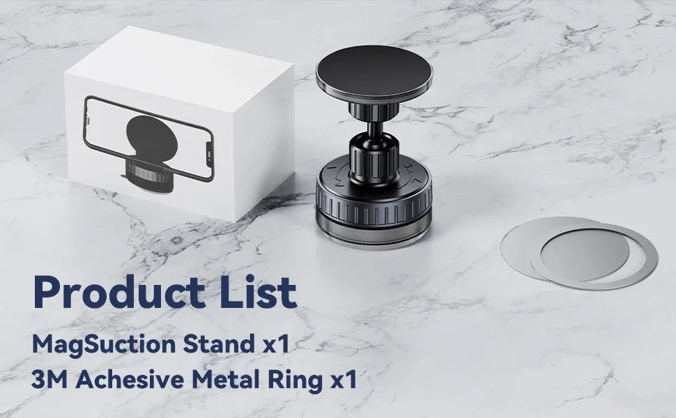 Magnetic Suction Cup Shower Phone Holder Mirror Phone Mount