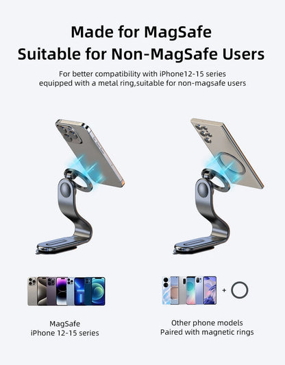 VYVYLABS 15W Magnetic Wireless Charging Phone Holder Charger