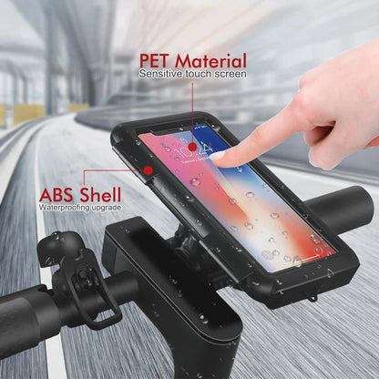 New Motorcycle Phone Holder 360 Degree Rotation Cell Phone Clamp