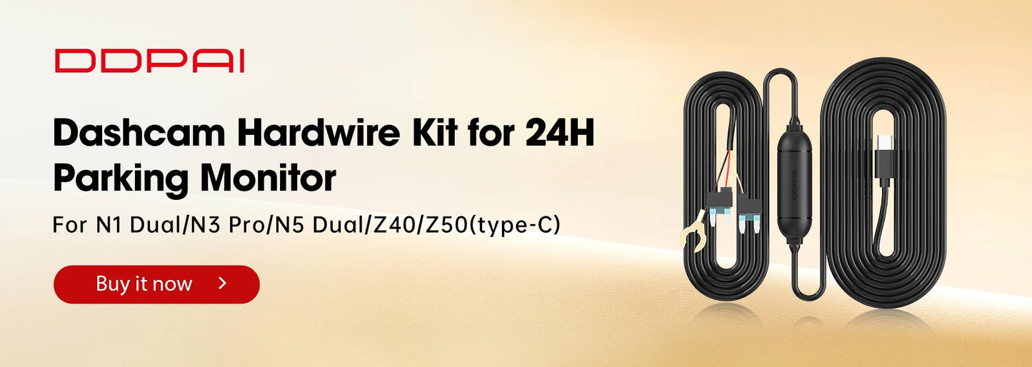 New DDPAI Dash Cam Z50 Pro 4K UHD 3"IPS Display