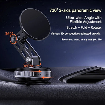 Universal Vacuum Suction Cup Magnetic Car Phone Holder