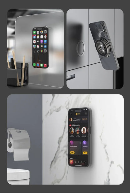 Double-Sided Magnetic Phone Ring Holder for MagSafe Kickstand