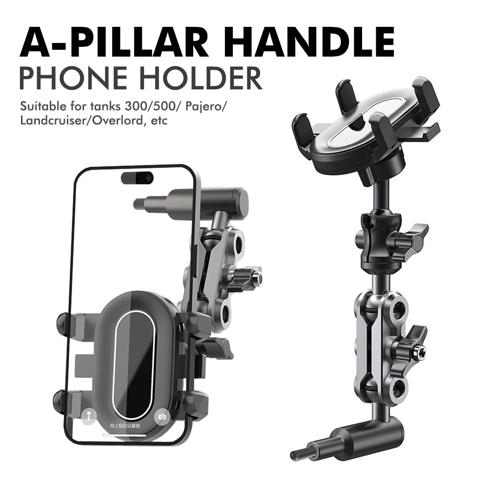 New 360 Degrees Rotatable A-Pillar Car Phone Holder