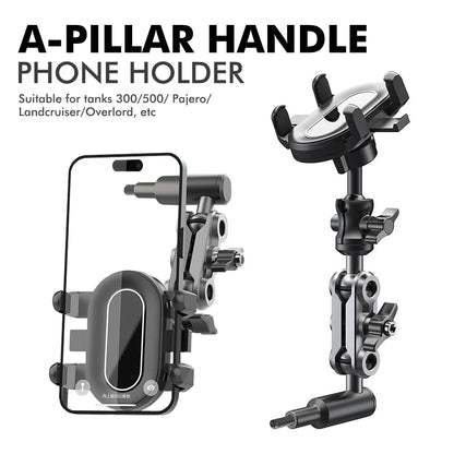 New 360 Degrees Rotatable A-Pillar Car Phone Holder