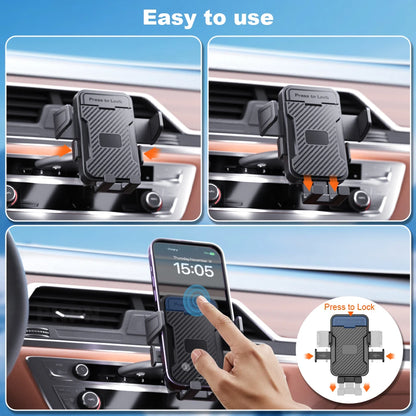 Universal Car Phone Holder CD Slot Mounting Bracket Triangular Clamping Chuck