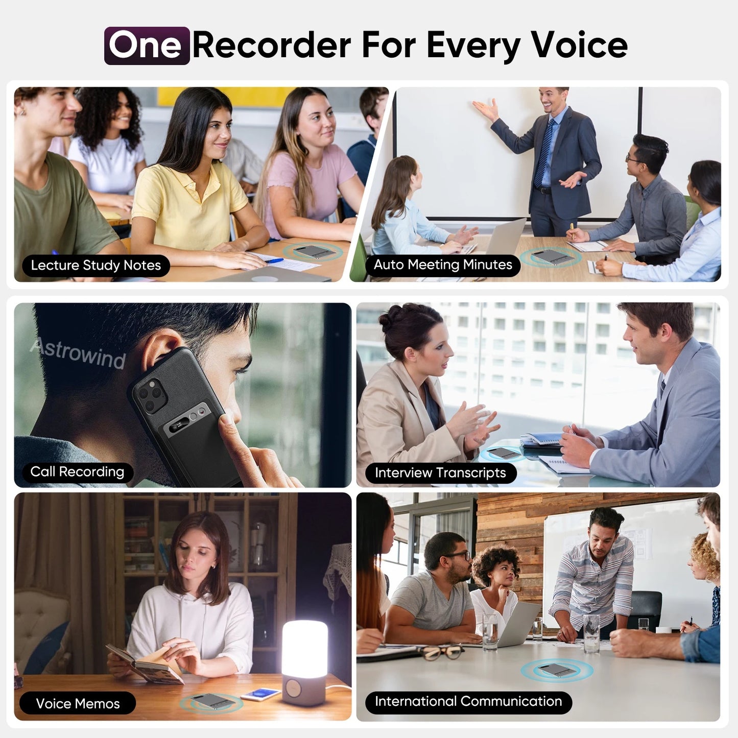 AI Voice Recorder 118 Languages ChatGPT-4  App  Transcribe