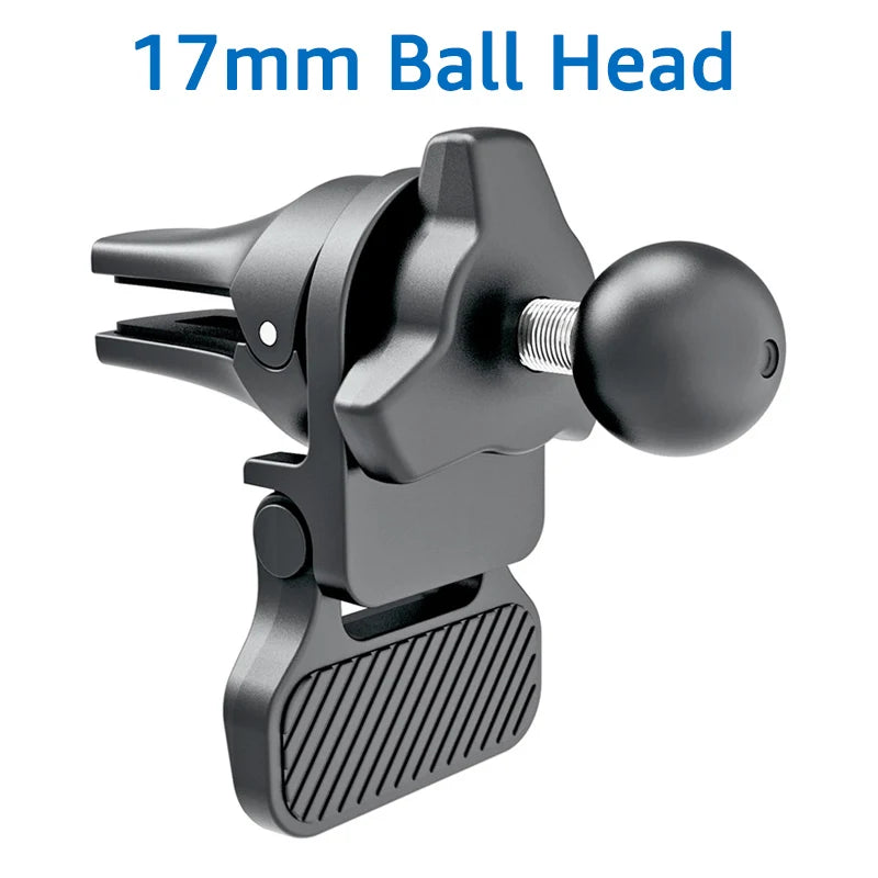 17mm Ball Head Base for Car Air Outlet Clip Mobile Phone Mount Stand