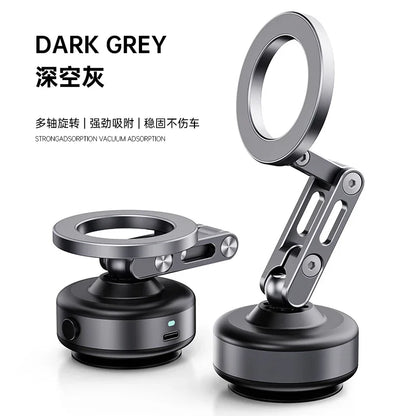 Magnetic Vacuum Adsorption Car Mount Mobile Phone Holder