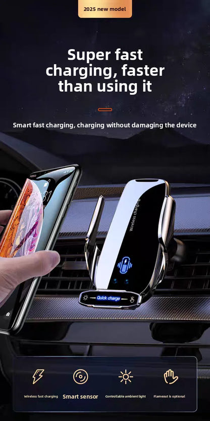 Wireless Charger For Car Mobile Cell Phone Holder Support